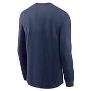 UNC Jordan Brand Dri-Fit Sideline Team Issue Long Sleeve Tee